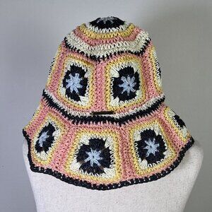 Multicolor Crochet Bucket Hat